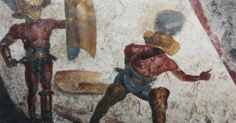 En las ruinas de Pompeya encontraron 79 graffitis de amor y lucha entre gladiadores