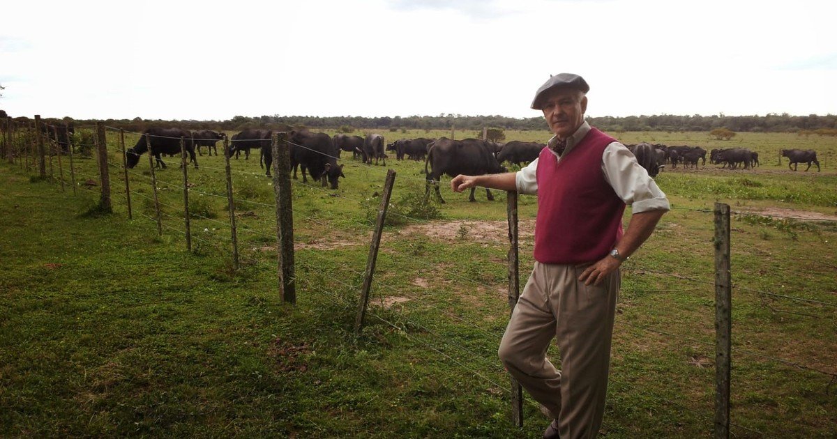 “Enamorado de la especie”: nació en pleno Barrio Norte, pero a los 25 años se fue a Formosa y le dedicó su vida a la cría de búfalos