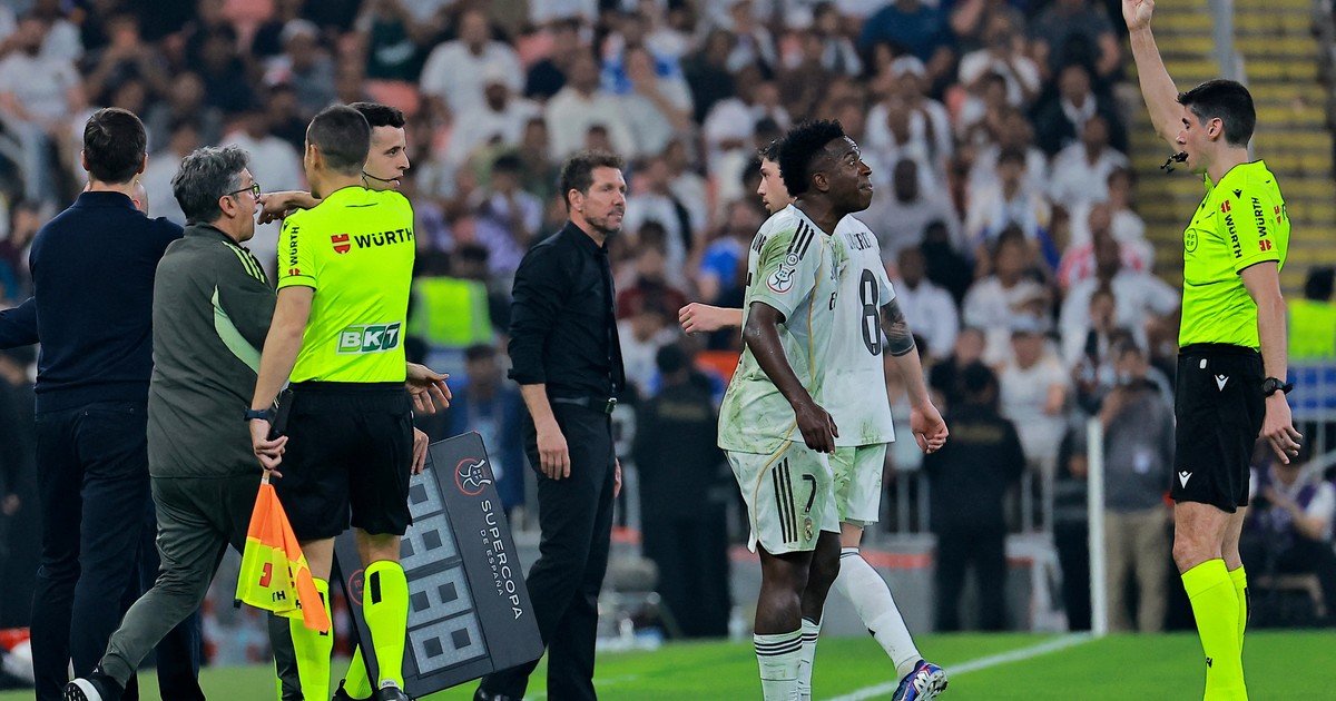 Se conoció el disparador del cruce entre Simeone y Vinicius Jr.: el brasileño encendió la mecha y el Cholo no se aguantó callado