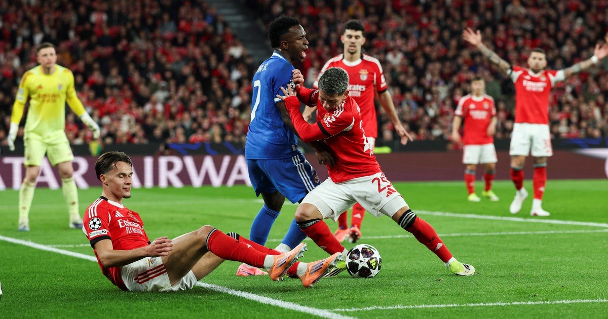 Escándalo con el argentino Prestianni en la Champions: Vinicius lo acusó de decirle "mono" y se frenó Benfica-Real Madrid