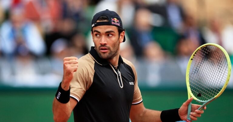 Matteo Berrettini, el Highlander italiano, con Clarín: el finalista de Wimbledon que renació tras un calvario de lesiones gracias a un cambio importante