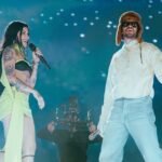 Bad Bunny subió a Khea, Duki y Cazzu al escenario de River, en una segunda noche en la Argentina llena de sorpresas