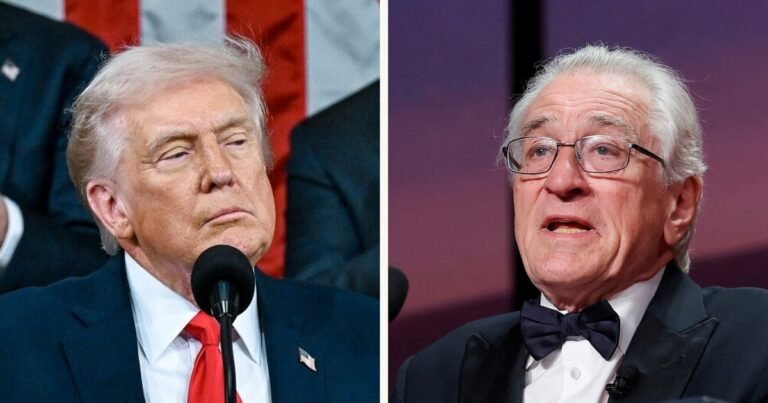 Donald Trump le respondió a Robert De Niro: lo llamó “enfermo”, “demente” y cuestionó su inteligencia
