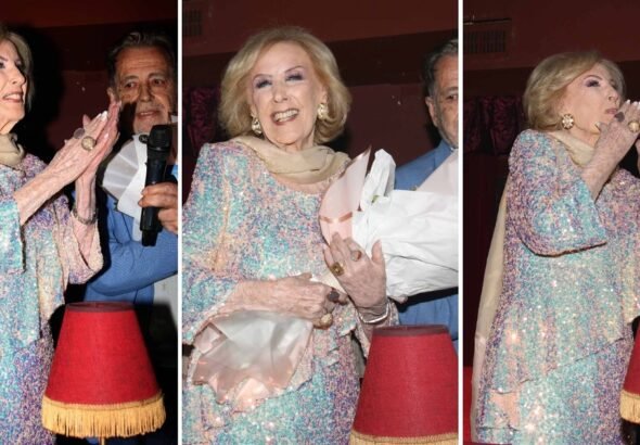 Mirtha Legrand fue ovacionada de pie en la función de Papá por siempre: todas las fotos