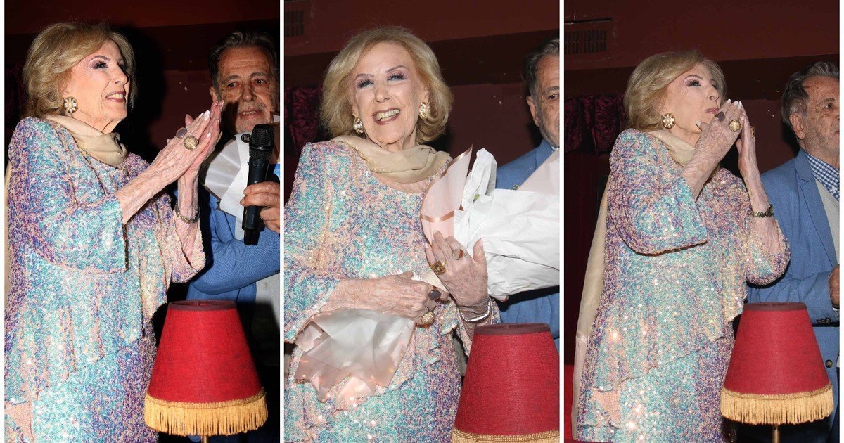 Mirtha Legrand fue ovacionada de pie en la función de Papá por siempre: todas las fotos