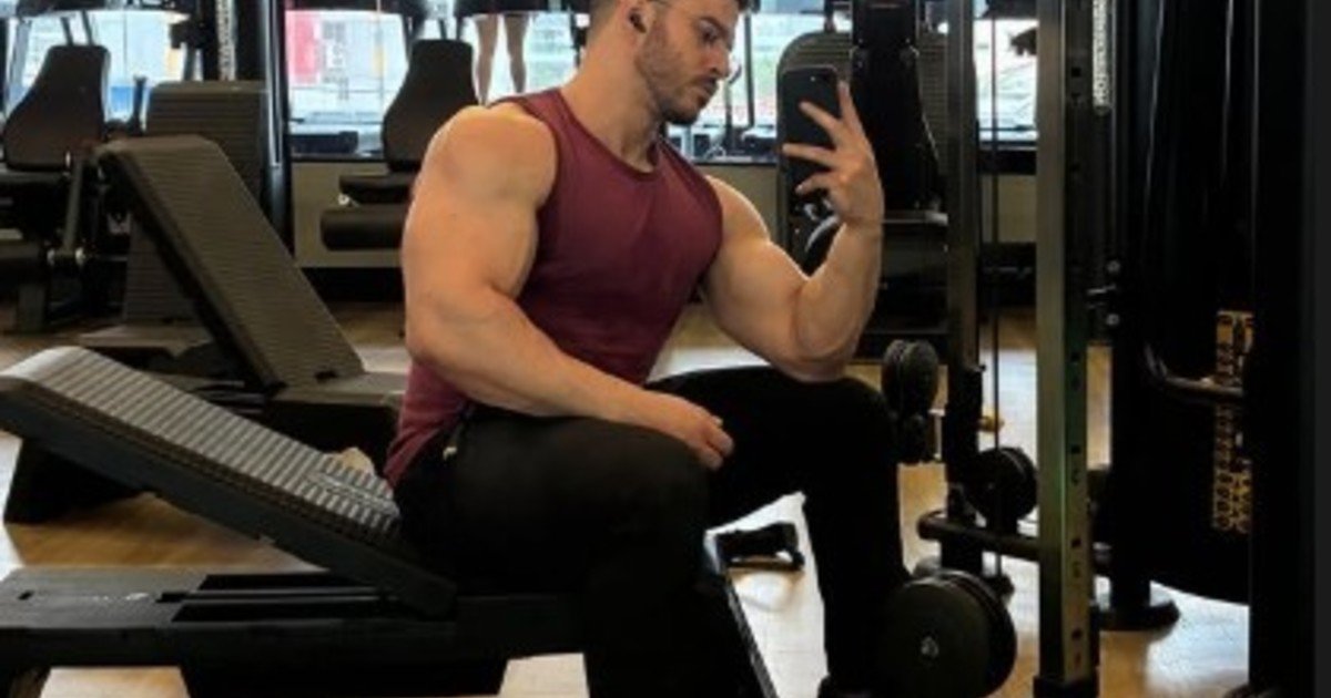 El impactante video de la lesión de un fisicoculturista en un ejercicio de rutina: "Nunca imaginé que me podría romper el tendón haciendo esto"