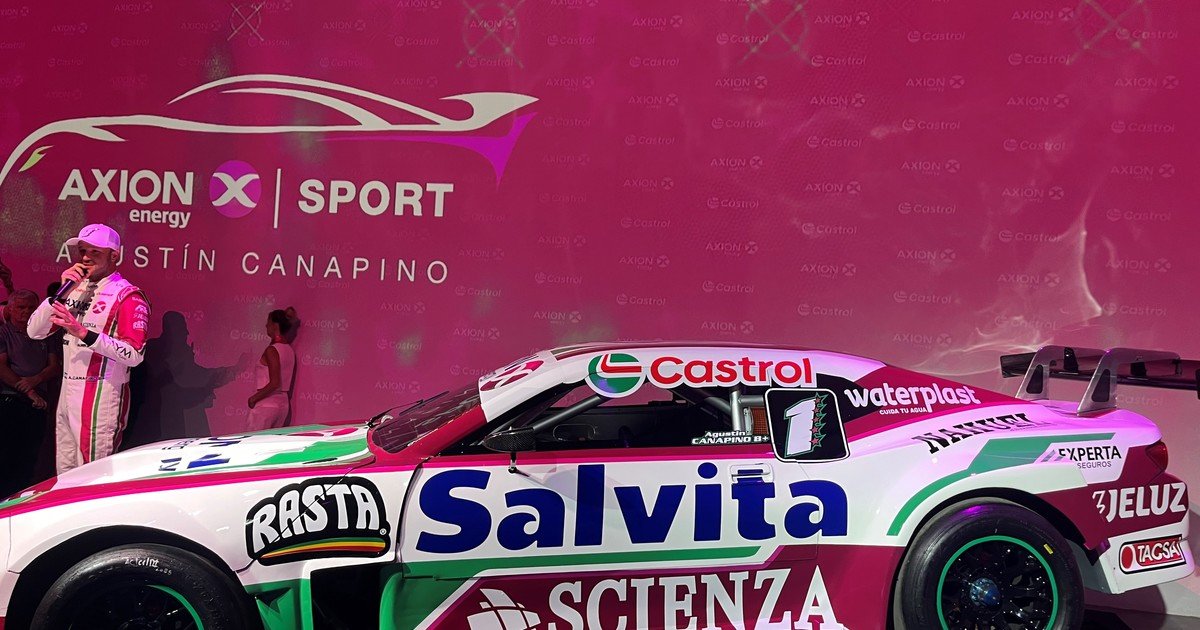 Agustín Canapino presentó el auto con el que defenderá el 1 en el Turismo Carretera: “Mi gran sueño es mi sexto título”