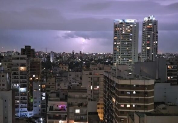 Más de la mitad del país en alerta por tormentas: cuándo llegan las lluvias a la Ciudad de Buenos Aires