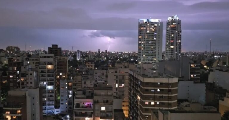 Más de la mitad del país en alerta por tormentas: cuándo llegan las lluvias a la Ciudad de Buenos Aires
