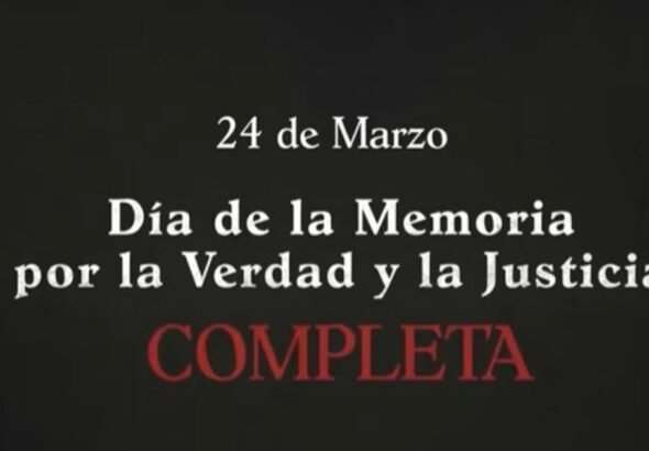 El Gobierno publicó un video por los 50 años del golpe militar: habla del "Día de la Memoria por la Verdad y la Justicia Completa"