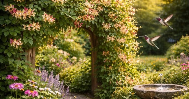 La enredadera que atrae colibríes y perfuma el jardín: por qué es de las más elegidas