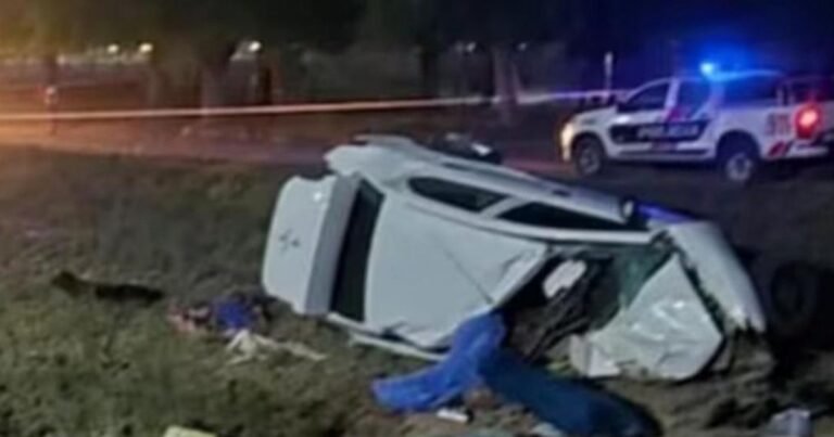 Una pareja y su hija de dos años murieron al chocar de frente contra un auto cuando intentaron sobrepasar a un camión en una ruta en San Juan