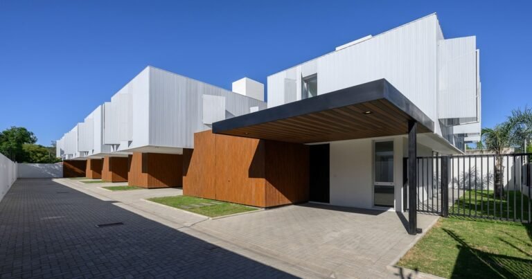 Un conjunto de cinco viviendas en Córdoba plantea una nueva forma de habitar