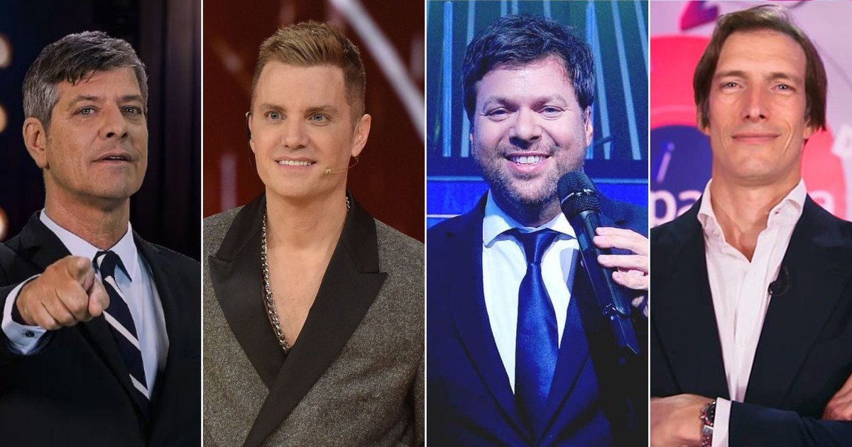 Con la vuelta de Mario Pergolini, cómo queda el póker de varones del prime time de la TV