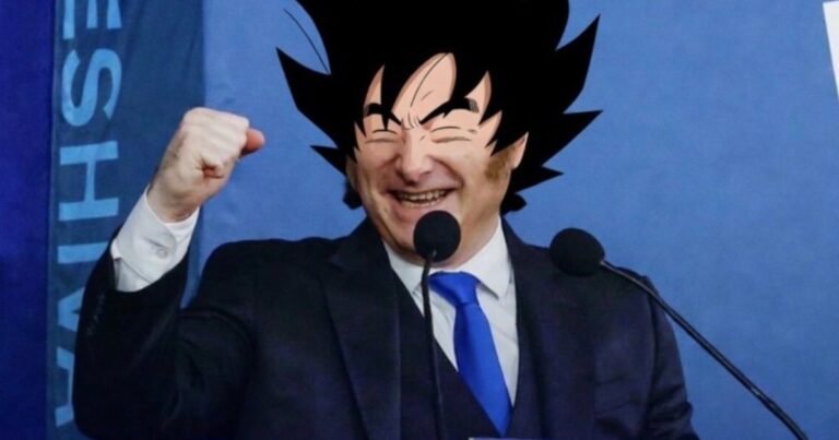 Un diputado de la oposición comparó a Javier Milei con Gokú