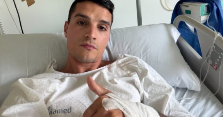 El exfutbolista Erik Lamela pasó por el quirófano y mostró el estado de su cadera a los 34 años: se operó para tener "una vida sin dolor"