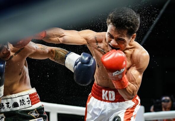 Nocaut demoledor en apenas 65 segundos: Miel Fajardo arrasó con el sueño de Tobías Reyes y se aseguró una pelea por el título mundial