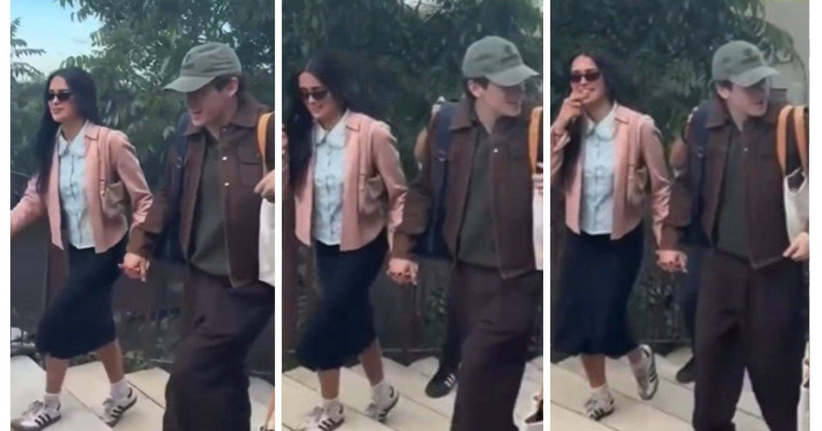 Franco Colapinto se mostró junto a Maia Reficco y confirmó su relación