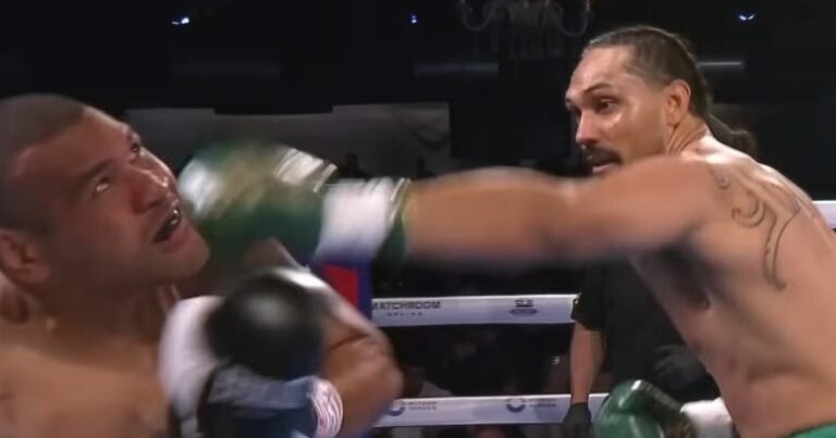 Estremecedor nocaut en Australia: Teremoana, el peso pesado que manda a todos sus rivales a la lona y pide pista desde Oceanía