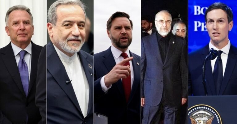 Del "halcón" persa al yerno de Trump, quién es quién en la negociación clave de Estados Unidos e Irán en Pakistán