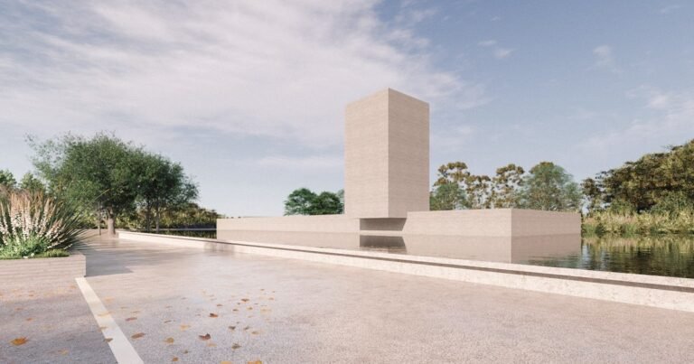 Arquitectura funeraria: el proyecto ganador del primer puesto para el Crematorio Parque 9 de Julio