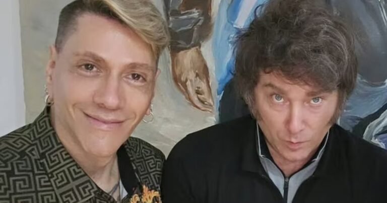 Javier Milei le cantará a Fátima Florez en un show benéfico organizado por Roberto Piazza