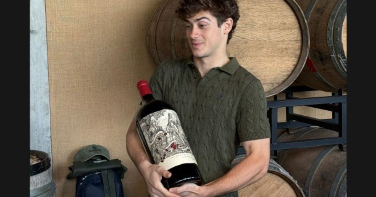 Franco Colapinto, entre asado y vino en una bodega top: la previa del show de Fórmula 1 que revoluciona la Ciudad