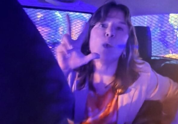 Escándalo en La Rioja: detuvieron en una protesta a la exintendenta Inés Brizuela, que apuntó contra el gobernador Quintela