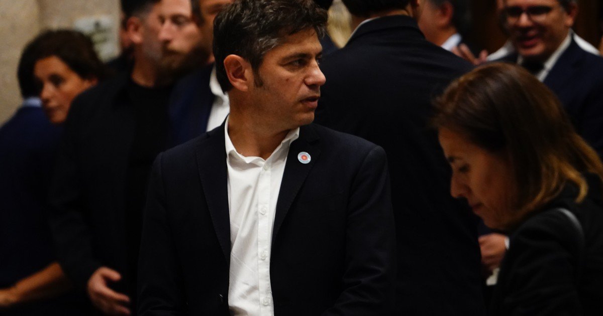 Faltazo de Máximo Kirchner en la asunción de Kicillof, su sucesor en el PJ bonaerense