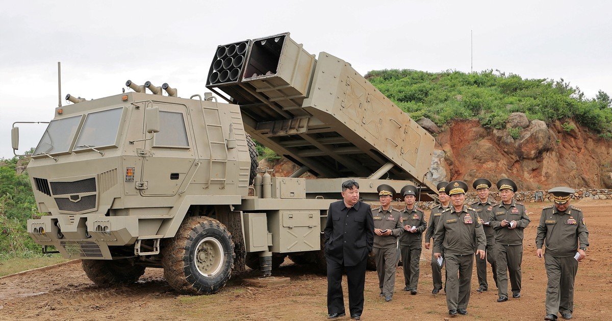Corea del Norte anunció que hizo pruebas de misiles balísticos y de crucero que poseen Inteligencia Artificial