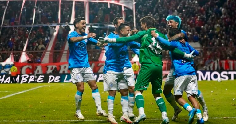 Belgrano jugará la final del Torneo Apertura contra River: se lo empató a Argentinos en el último suspiro en una semifinal épica y ganó en los penales
