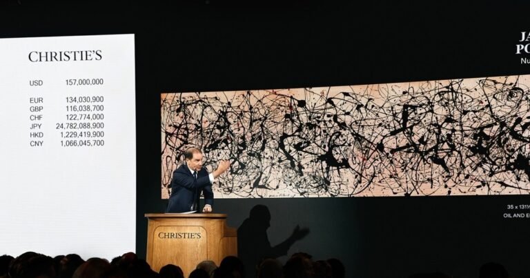 La casa de subastas Christie's rompió un récord: 630 millones de dólares en obras de arte en solo 40 minutos