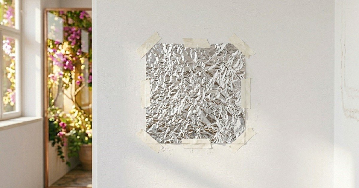 Poner papel aluminio en las paredes de la casa: para qué sirve y por qué recomiendan hacerlo