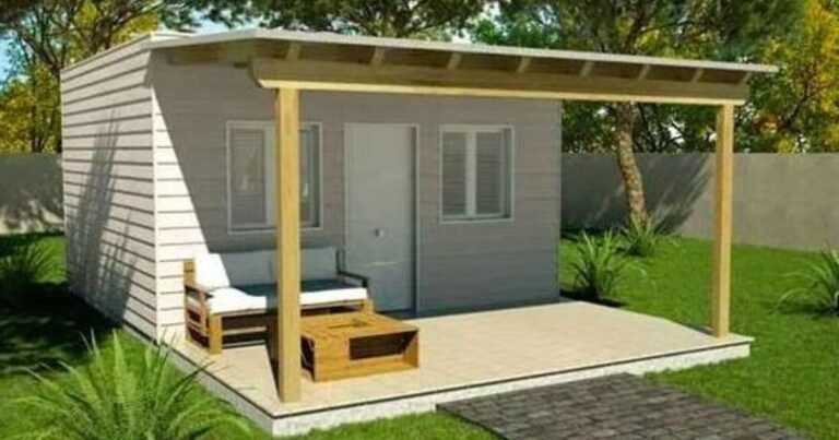 Funcionalidad y estética: la casa prefabricada de madera de cedro que es un boom mundial