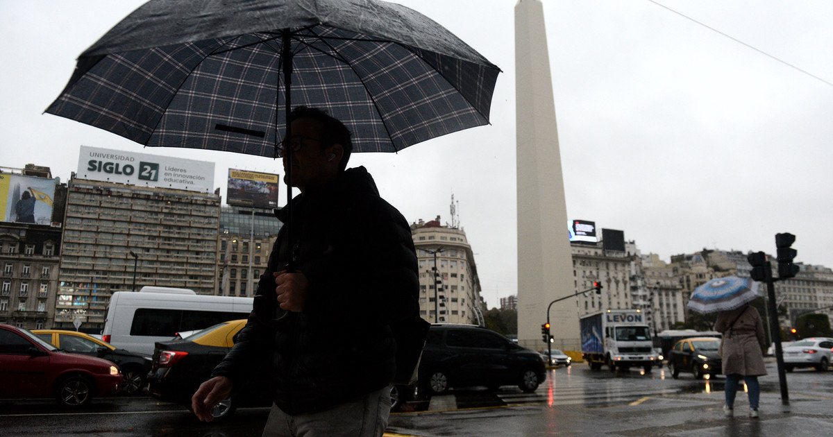 Fin de semana con clima para quedarse en casa: vuelven las lluvias al AMBA y bajan aún más las temperaturas