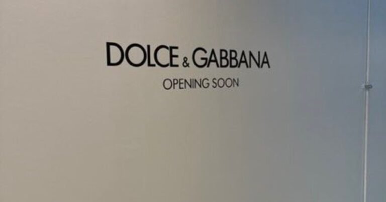 Dolce & Gabbana abrirá en junio su primera tienda en Argentina