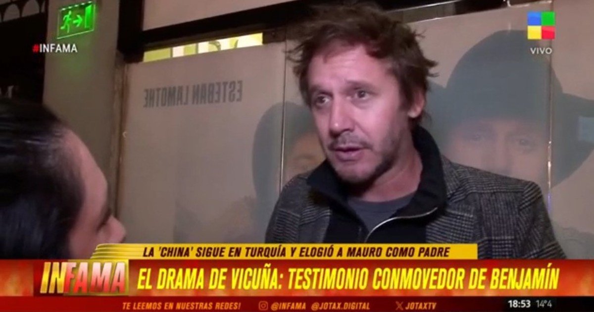 Benjamín Vicuña se sinceró sobre la decisión de La China Suárez de vivir en Turquía con sus hijos: "No la voy a caretear"
