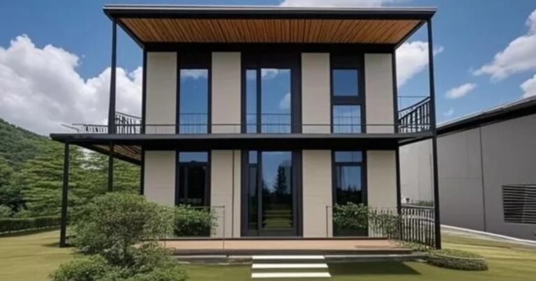 Personalizable y de dos plantas por 14 mil dólares: la casa prefabricada que se vende en Amazon
