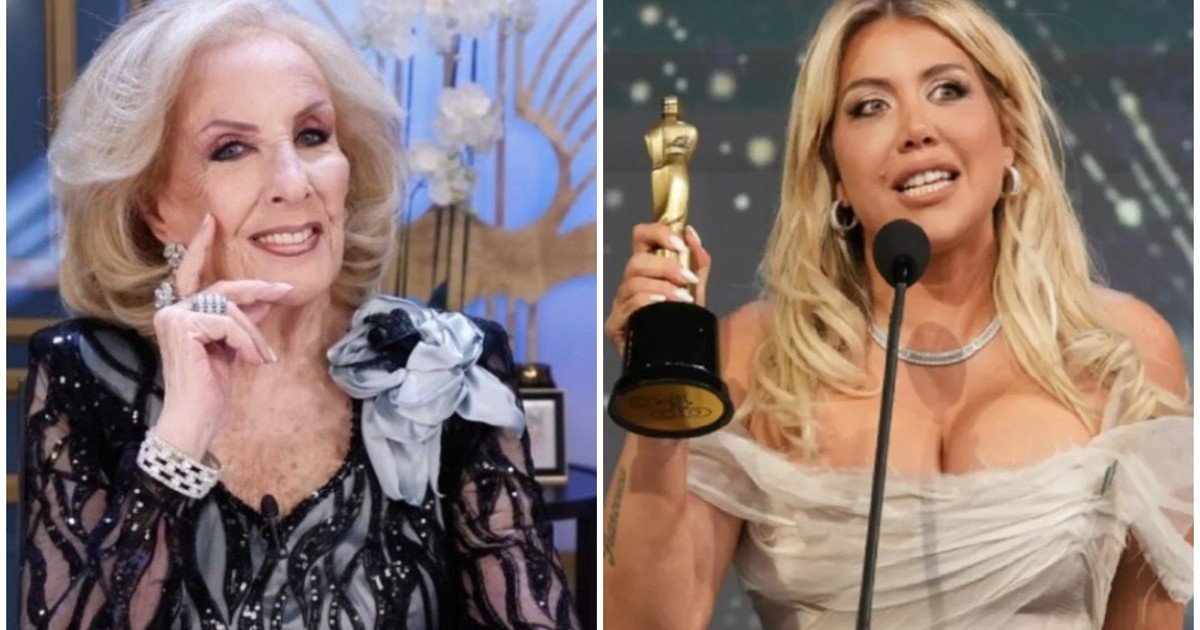 Mirtha Legrand apuntó contra los Martín Fierro por el polémico premio a Wanda Nara: "Eso fue un arreglo"