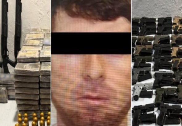 Capturaron a un sobrino de "El Chapo" Guzmán en México: 700 kilos de cocaína, cajas fuertes y un arsenal