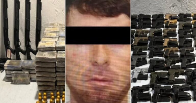 Capturaron a un sobrino de "El Chapo" Guzmán en México: 700 kilos de cocaína, cajas fuertes y un arsenal