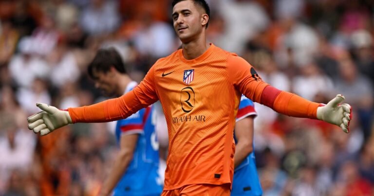 Sin Julián Alvarez, Juan Musso volvió a brillar en el Atlético de Madrid y hace méritos para estar en la lista definitiva al Mundial 2026