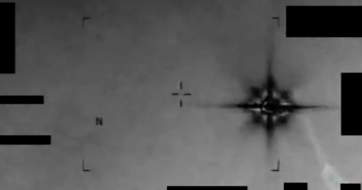 El Pentágono publicó un video de un misterioso objeto no identificado de 8 puntas