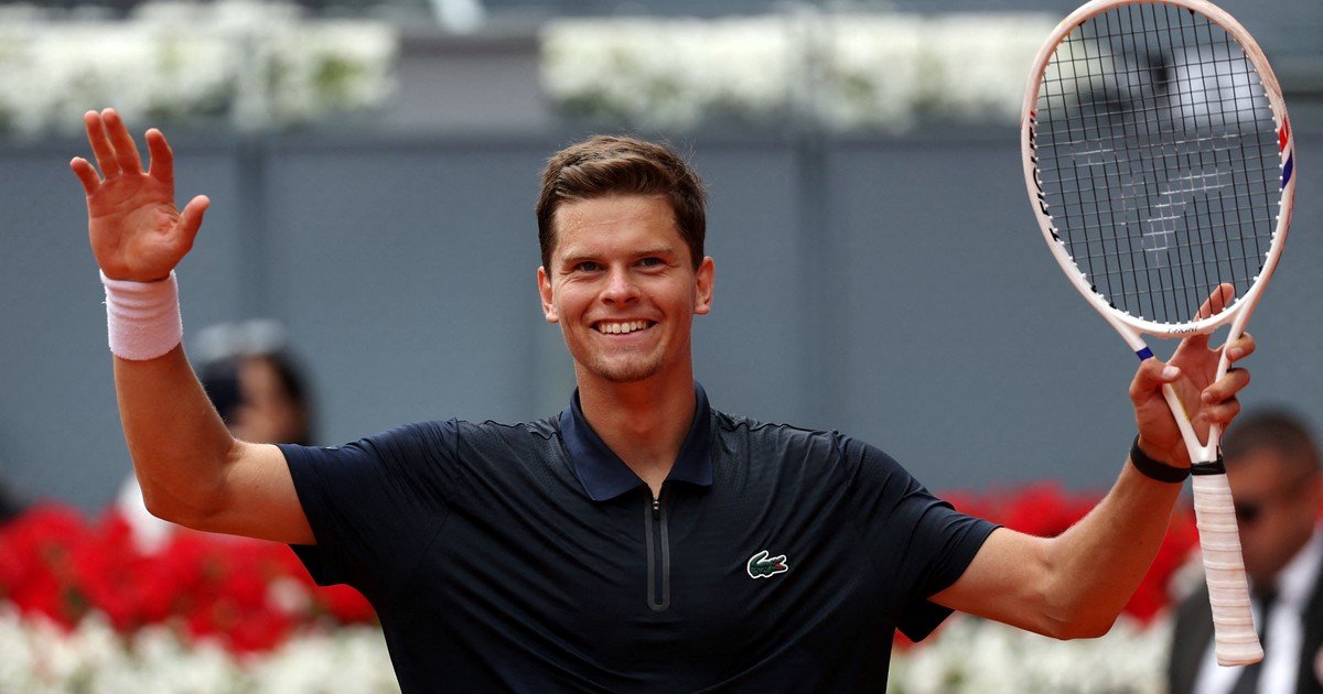 Alexander Blockx, la joya escondida de la nueva Next Gen que se despertó en el Masters 1000 de Madrid