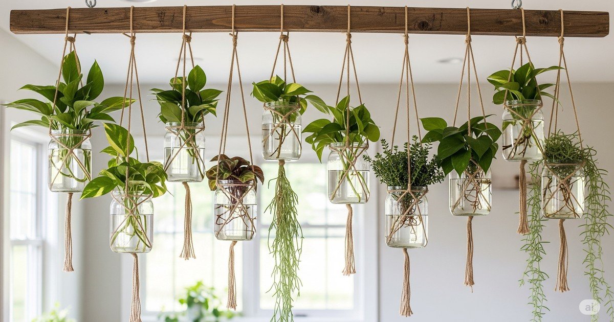 Las 3 plantas de interior que viven en el agua y mejoran la calidad del aire