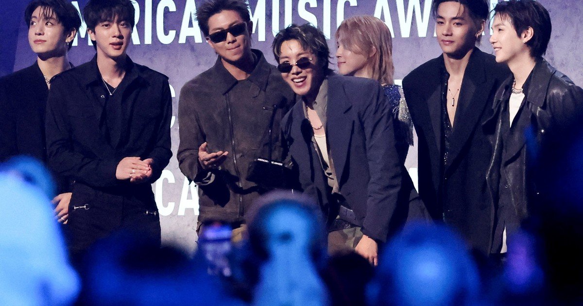 Los American Music Awards 2026 con tono coreano: BTS hizo historia y el K-pop dominó la noche en que Taylor Swift sin premio