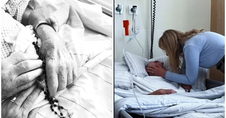 El dolor de Evelyn Von Brocke tras la muerte de su papá: viajó 14 mil kilómetros para despedirlo