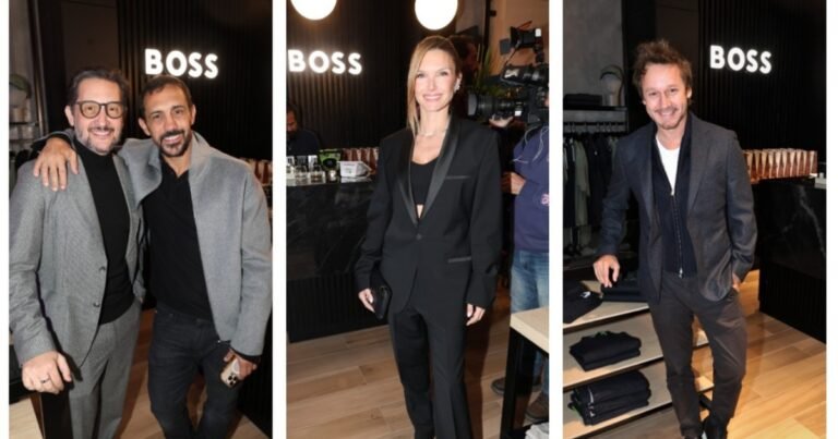 De Benjamín Vicuña a Sofía Zámolo: los famosos dijeron presente en la apertura de BOSS en Unicenter
