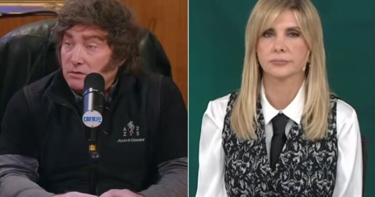 Milei insultó a Débora Plager y dijo que la periodista es "cómplice de asesinatos"