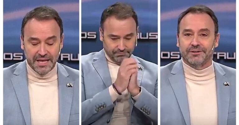 Adrián Pallares se quebró en vivo al dar un dramático anuncio: “Están luchando por salvarle la vida”